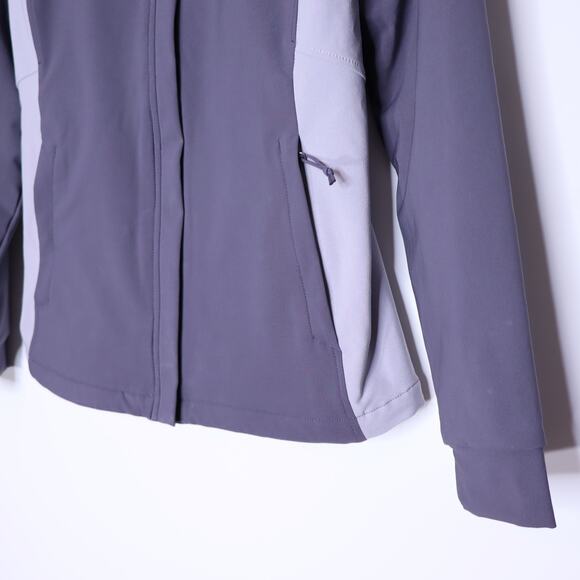 THE NORTH FACE Ruby Raschel Fleece Jacket Gray Full Zip High Neck Women's S - Picture 3 of 9